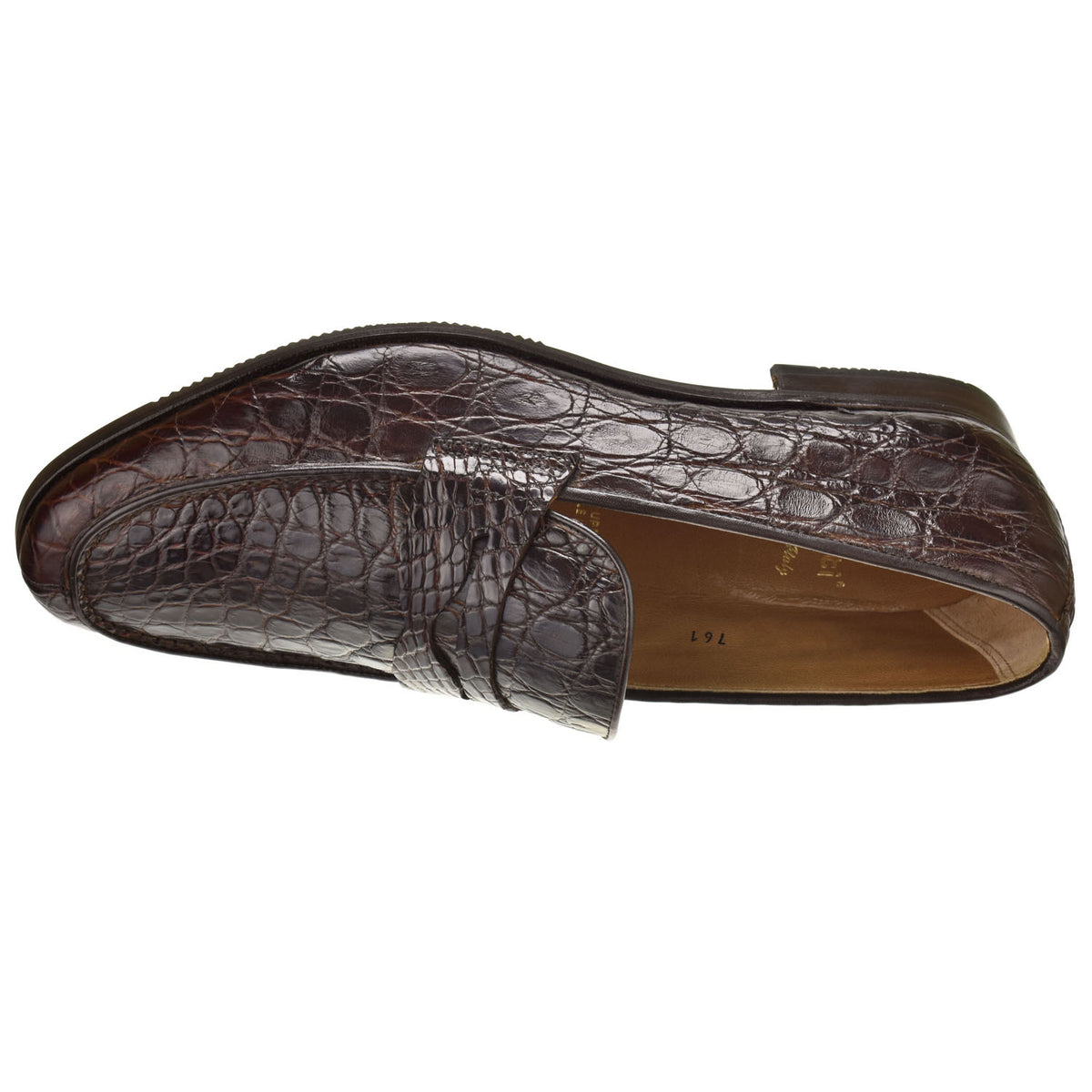 Crocodile Penny Loafer – Shoezen