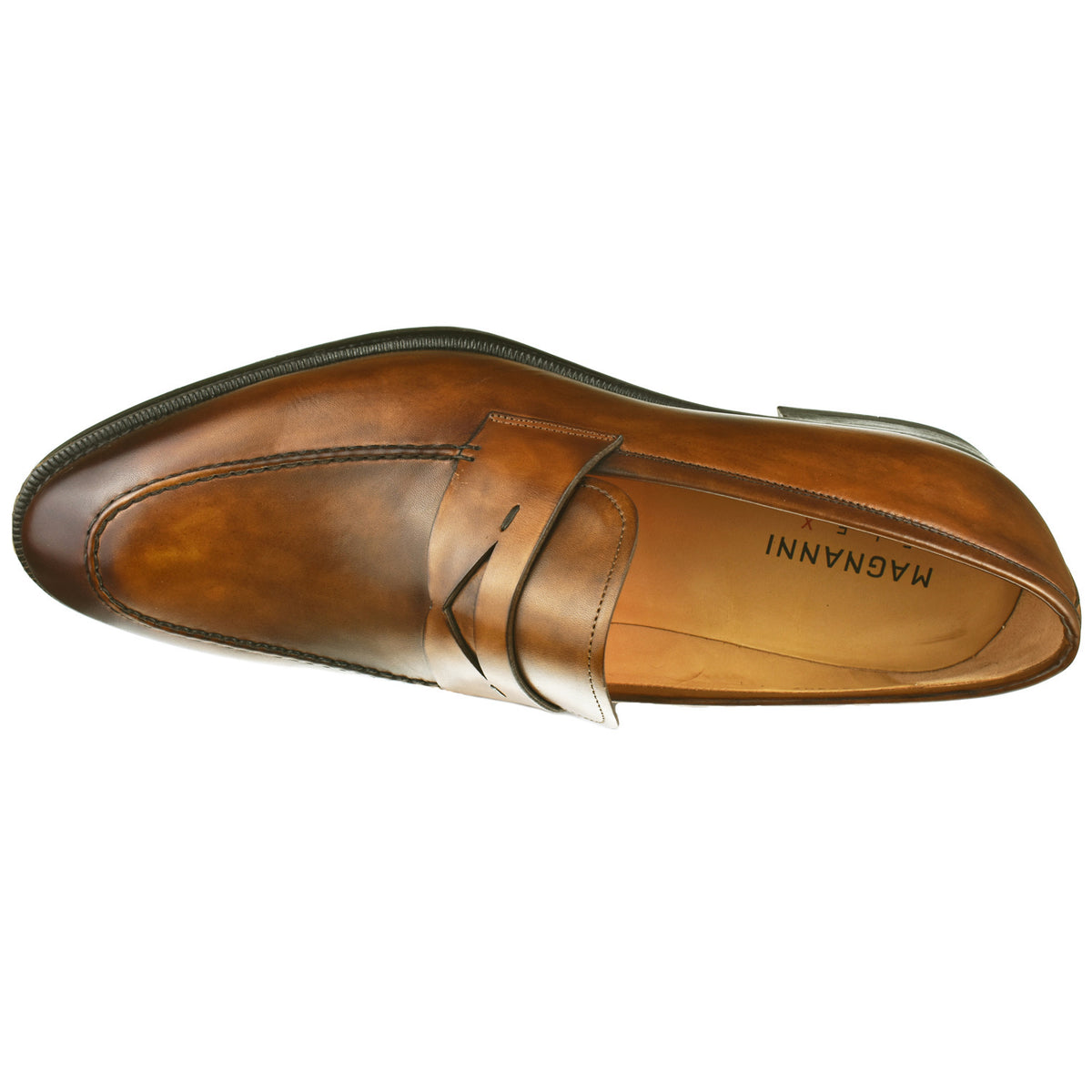 magnanni tobacco MENS SAFFRON OXFORD 10.5 M COGNAC LEATHER EXCELLENT SHOES These stylish masterpieces combine exclusive design with first Magnanni Exclusive 17013 Patina Wingtip